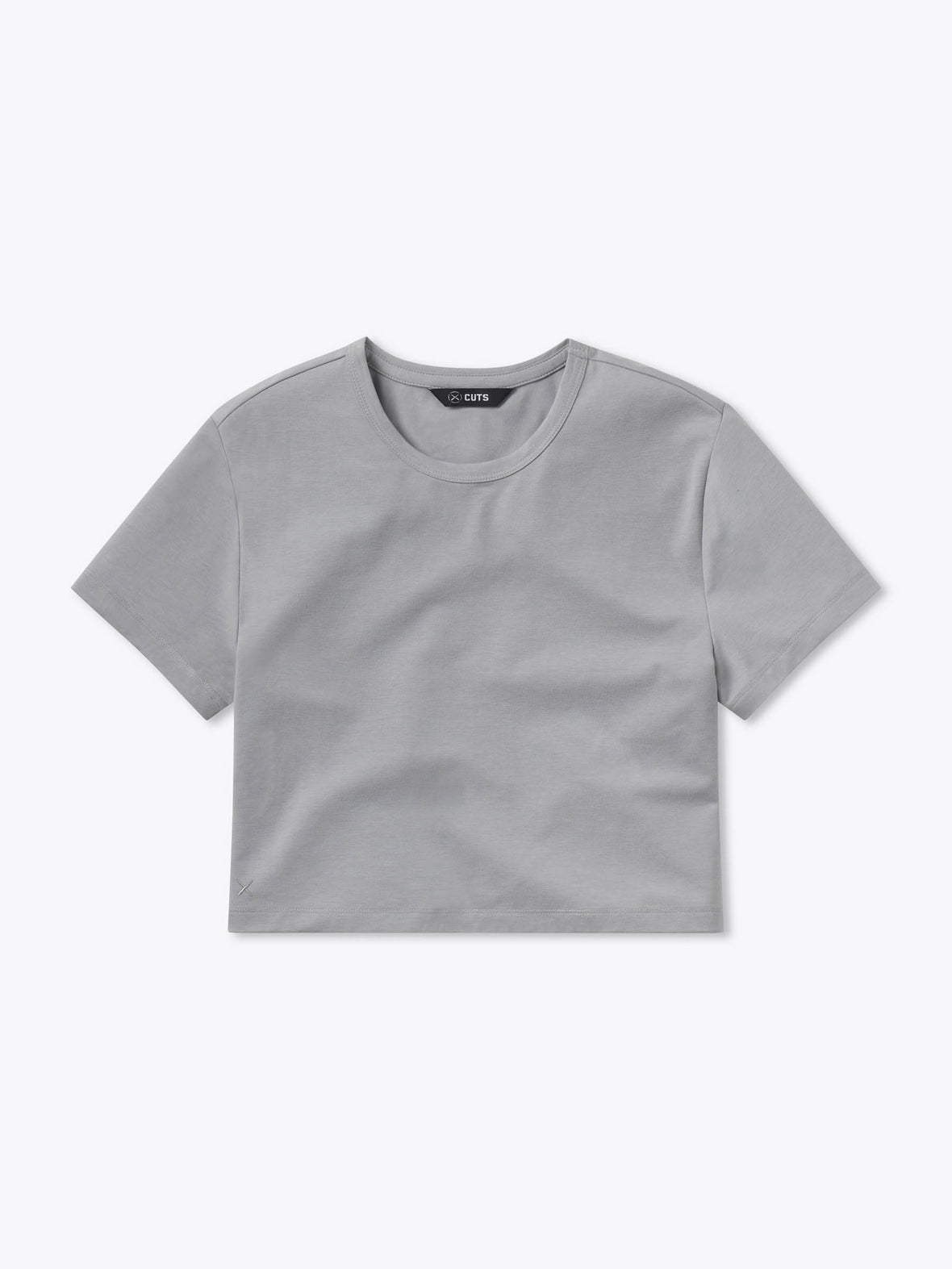 Almost Friday Tee Cropped | Granite Classic-fit PYCA Pro®