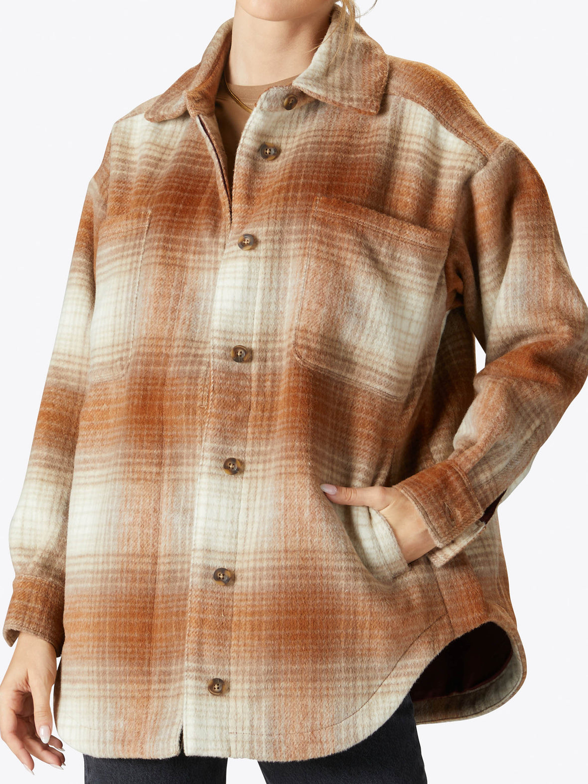 Columbia Shirt Jacket | Orchard Plaid Relaxed-Fit