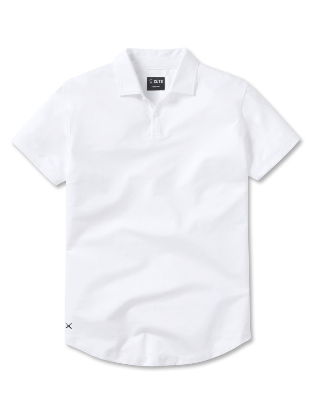 COZ Polo | White Signature-fit Pima Cotton Blend